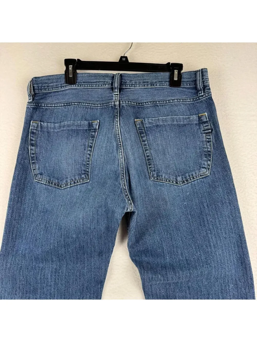 RARE Vintage DIESEL Men's 35x32 Relaxed Pin Striped Denim Jeans Y2K 00s